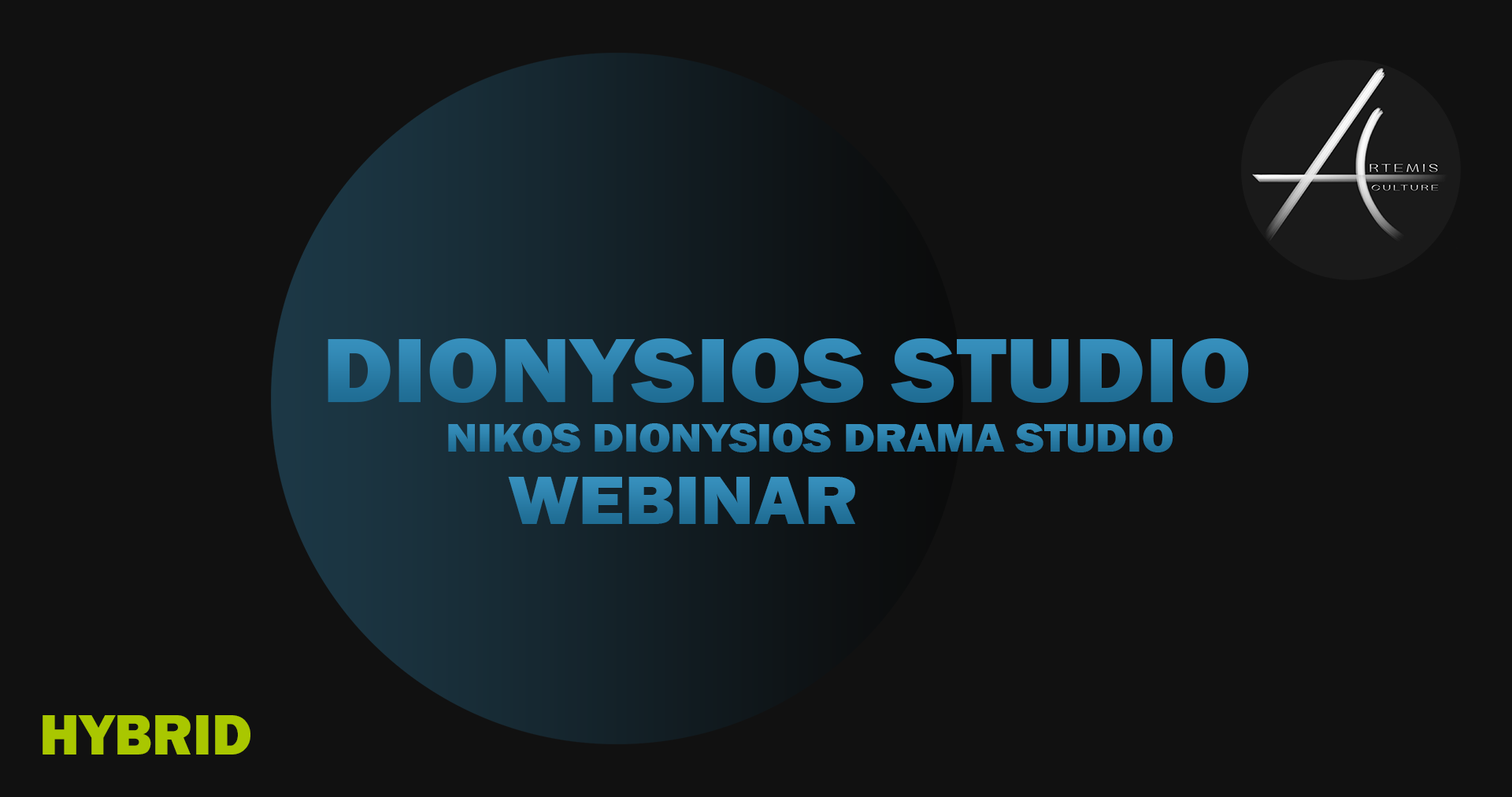 DIONYSIOS STUDIO Hybrid Webinar