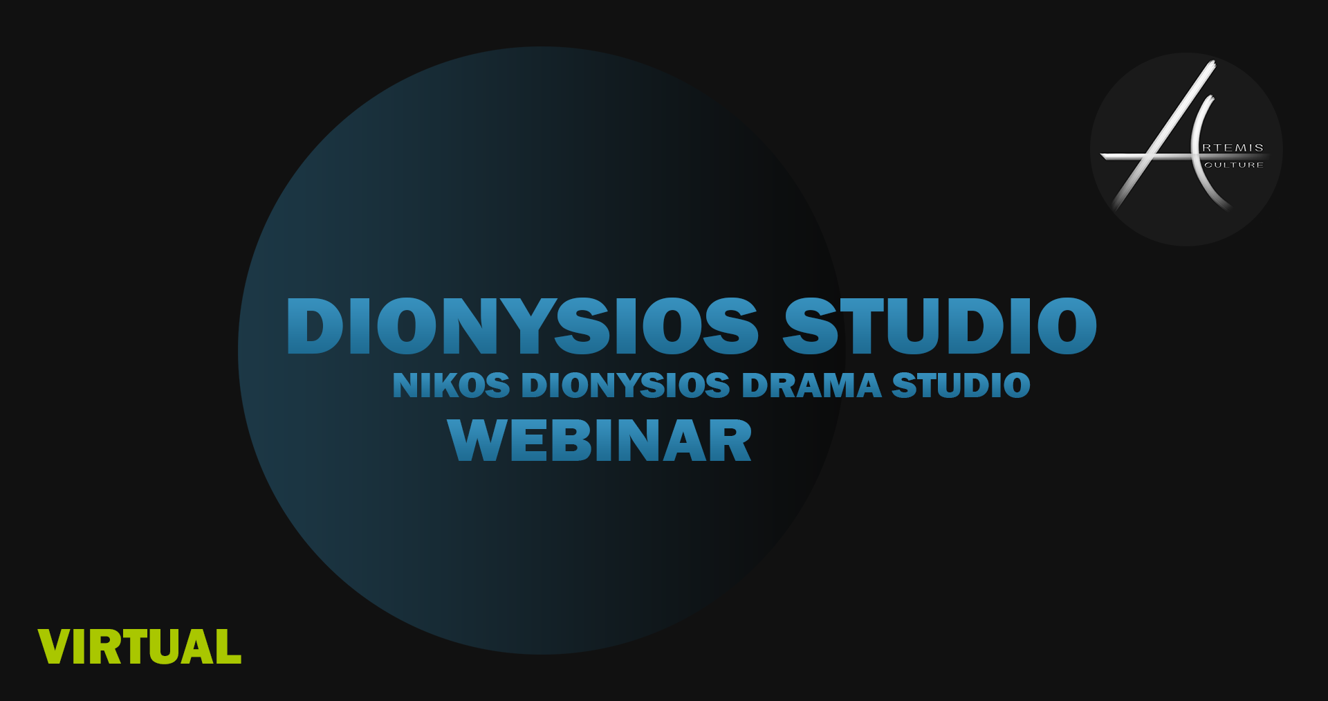 DIONYSIOS STUDIO Virtual Webinar