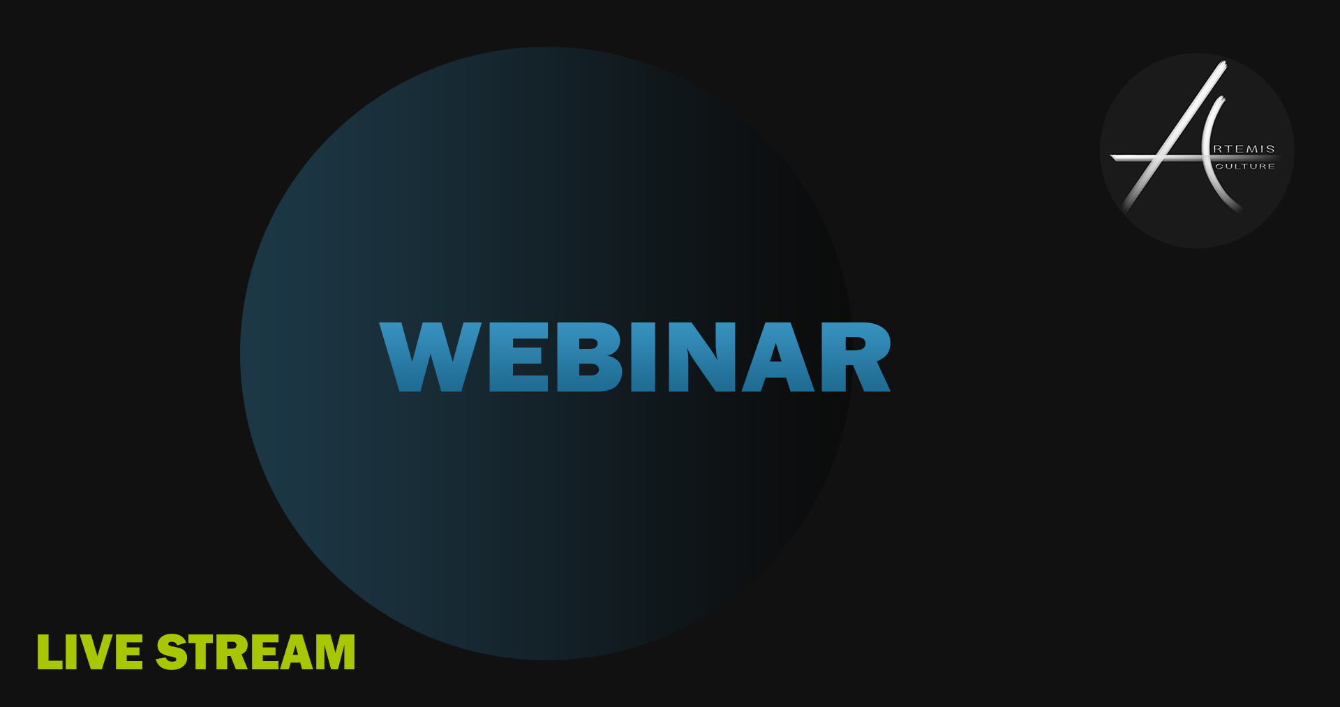 Artemis Culture Webinars