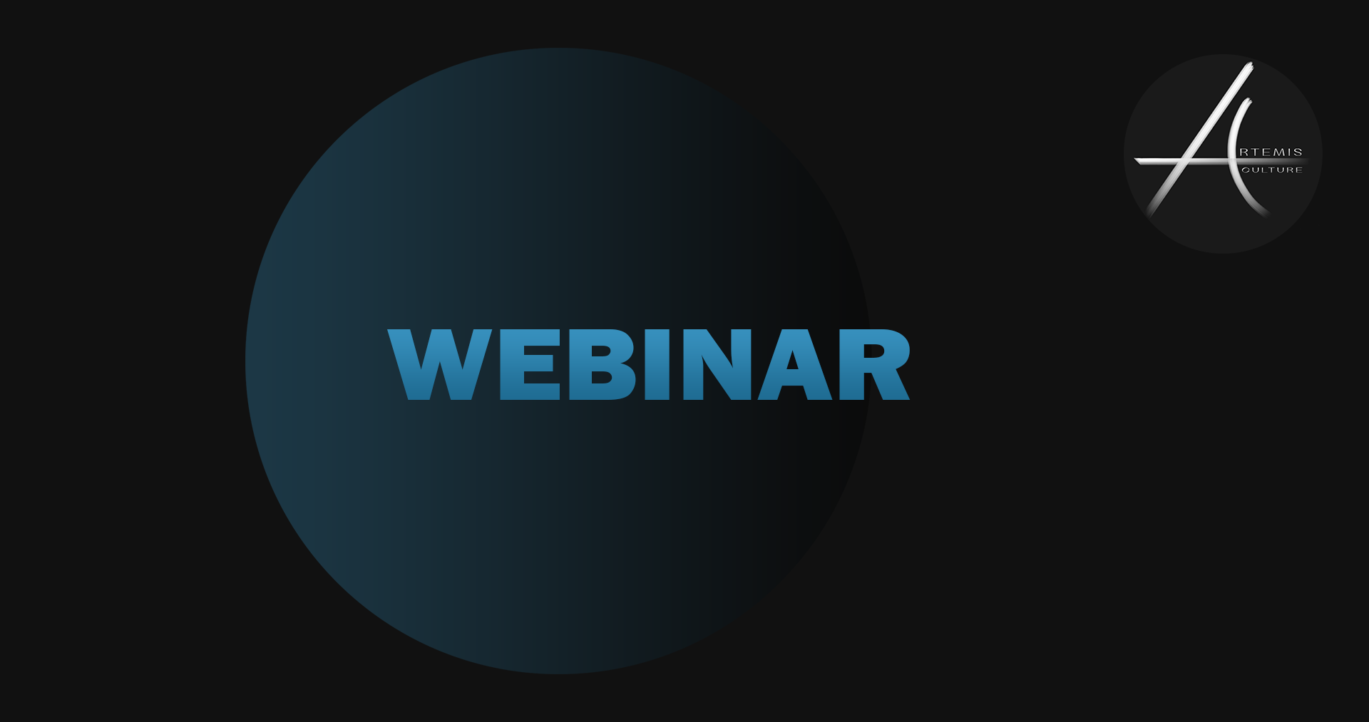 Artemis Culture Webinars